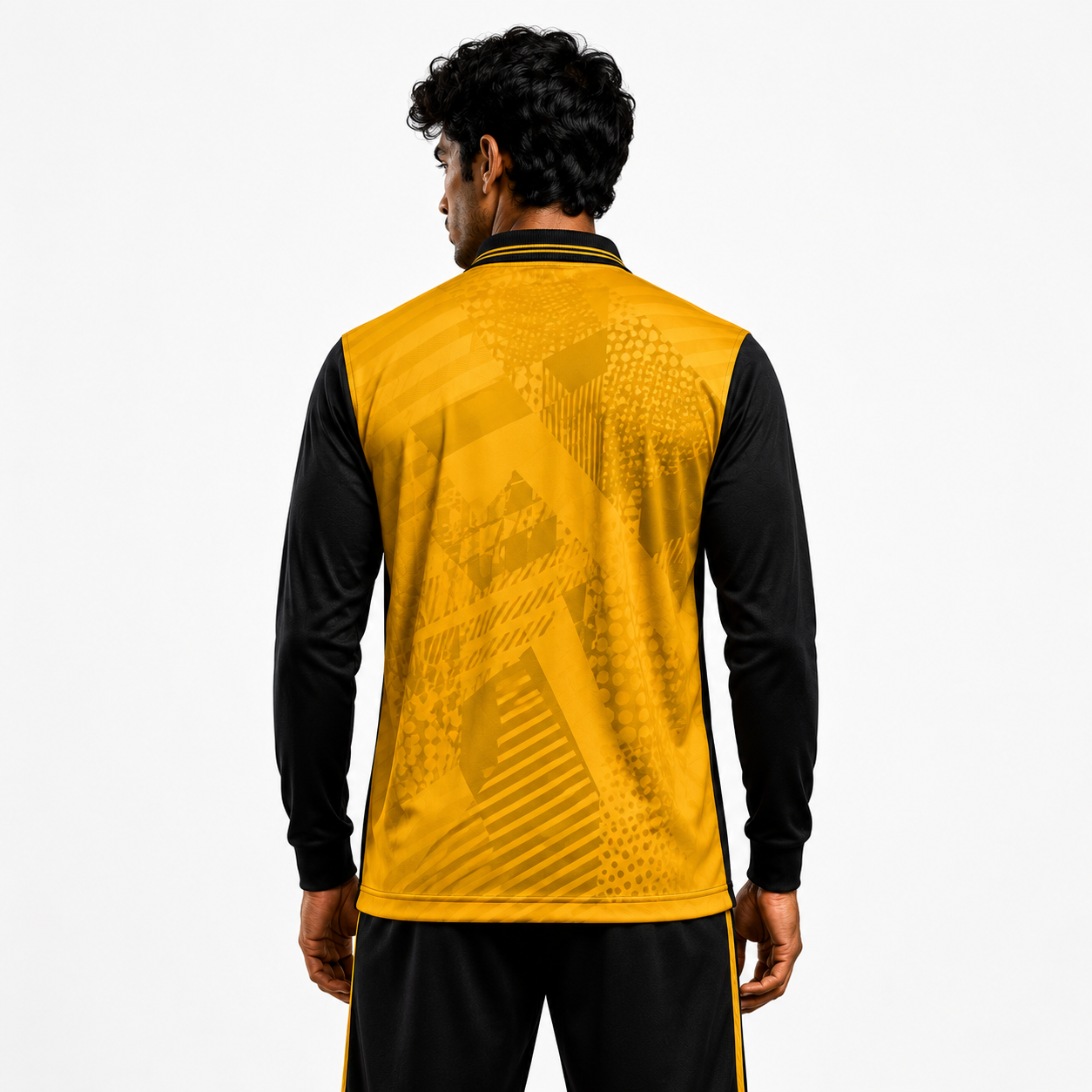 Printed Cricket Jersey Full Sleeve