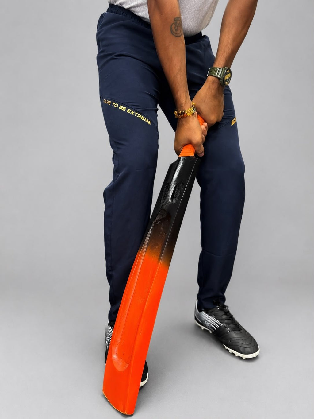Men's Extreme Track Pants – Navy & Gold - Extreme Sports