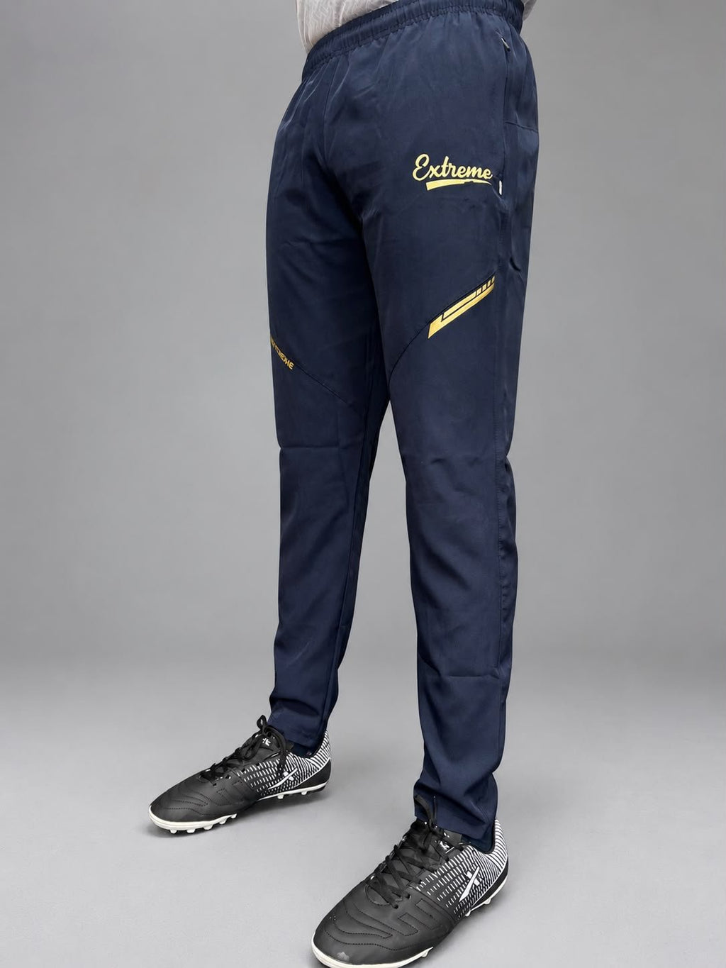 Men's Extreme Track Pants – Navy & Gold - Extreme Sports